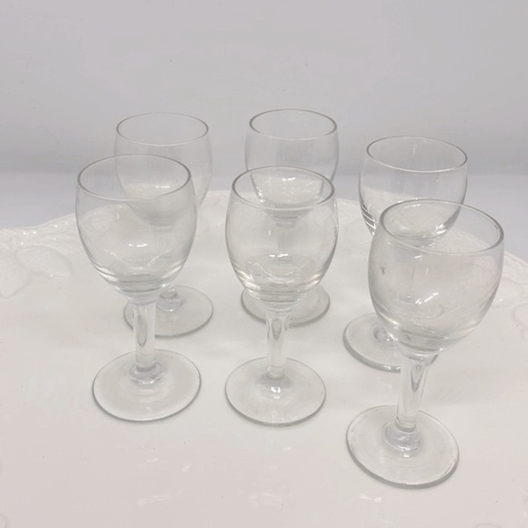 Small Wine Glasses Clear Cordial Glasses, Wine Tasting Glasses, Barware … - Picture 1 of 8